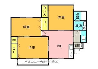 コーポ99【1F東号室】の間取り