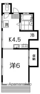 萩原荘【102号室】の間取り
