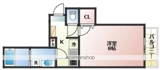 REGIA中庄【103号室】の間取り