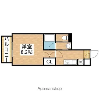 シティライフ今池【6階】の間取り