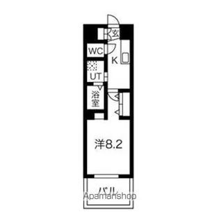 KDXレジデンス南草津【13階】の間取り