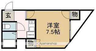 コスモタワー【7階】の間取り