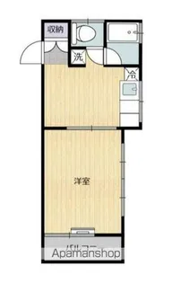 関川コーポ・アップル【2階】の間取り