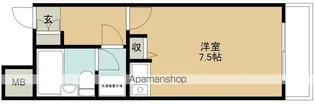 朝日プラザ上杉【2階】の間取り