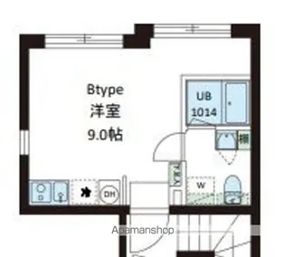 レピュア亀有レジデンス【3階】の間取り