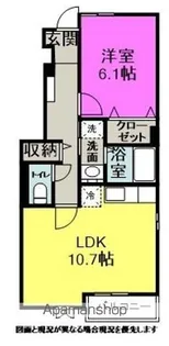 ブリーズメゾン【1階】の間取り