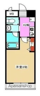 千葉県松戸市新松戸1丁目【マンション】の間取り