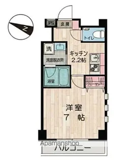 メゾン桜丘【1階】の間取り
