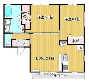 グランドソレイユ【2階】の間取り