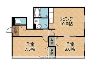ワンパーパス【1階】の間取り
