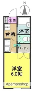 エルピースⅡ【103号室】の間取り