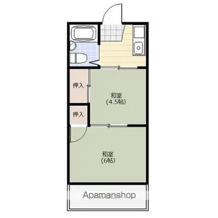 カーサソシアル【1階】の間取り