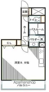 プリムローズ東高円寺【1階】の間取り