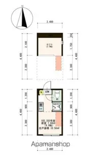 ハーモニーテラス西落合【2階】の間取り
