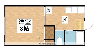 ドミール欧城Ⅱ【2階】の間取り