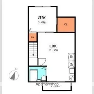アーバン【201号室】の間取り