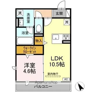 ワイズヴィラ岐南EAST【3階】の間取り