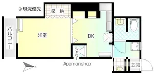 なみのゆコーポ【2-3号室】の間取り