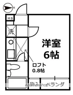 フェリス新松戸【2階】の間取り