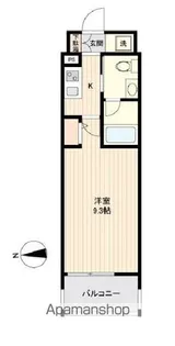 オーキッドレジデンス蔵前【3階】の間取り
