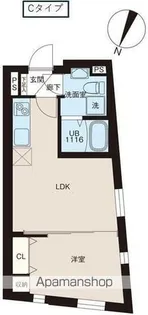 レピュア北池袋駅前レジデンス【4階】の間取り