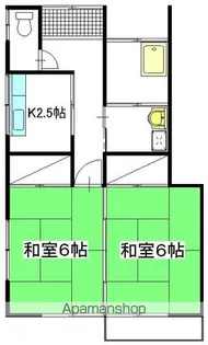 壱岐ハイツ【102号室】の間取り