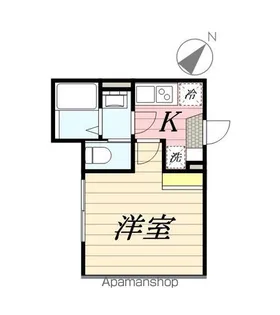 CRECIA薬円台【3階】の間取り