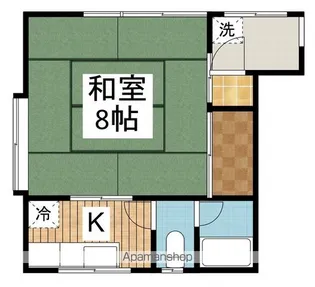 コーポみかづき【2階】の間取り