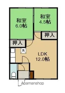 上村荘【2階】の間取り