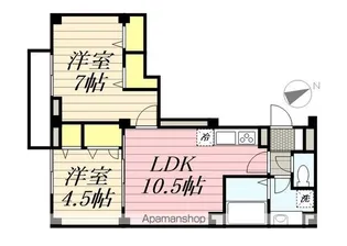 LA・FELICE千葉登戸【1階】の間取り