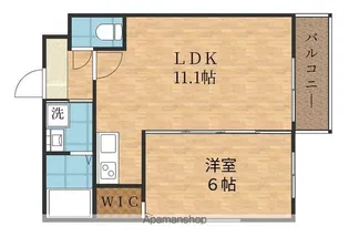 フジパレス東中浜【3階】の間取り