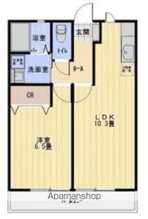 ハイムオーシェル【201号室】の間取り