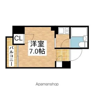 富士屋ビル【302号室】の間取り