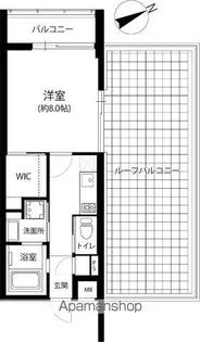 アクシオン大橋ルミナス【4階】の間取り