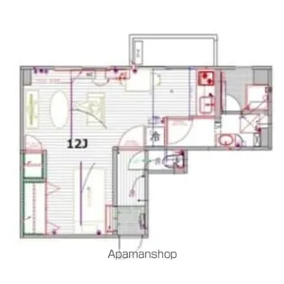 ナゴヤマンション今池【7A号室】の間取り