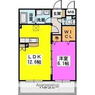 シエラハウス【2階】の間取り