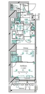 ガリシア千石【902号室】の間取り