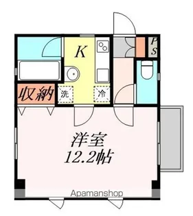 エバーグレイス【301号室】の間取り