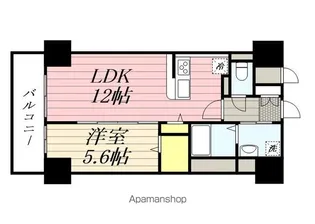 ル・シエール清水【14階】の間取り