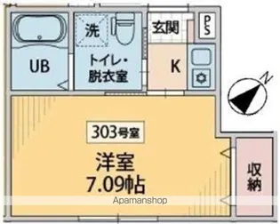 ディアコートプライム【3階】の間取り