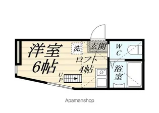 ユナイト星川シューデニッシュ【1階】の間取り