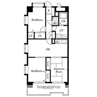 HILLS21【3階】の間取り