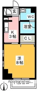 TRUST VALUE麻布十番【7階】の間取り