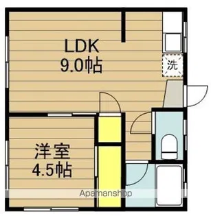 M3ハイツ【1階】の間取り