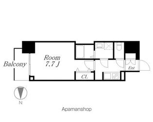 S-RESIDENCE庄内通駅前curere(クラーレ)【3階】の間取り