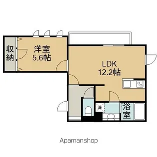 (仮)高津ビル【3階】の間取り