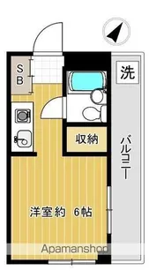 サザンヒルズ【5階】の間取り