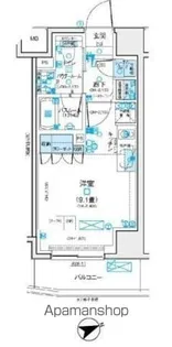 デュオステージ立川曙町【3階】の間取り