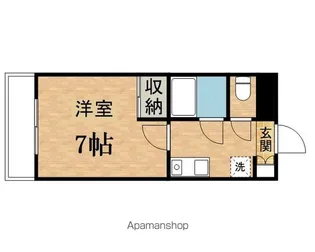 クレアール【4階】の間取り