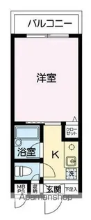 第五浅岡ビル【1階】の間取り